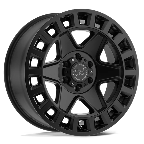 Black Rhino Hard Alloys York 20X9 +12 Matte Black