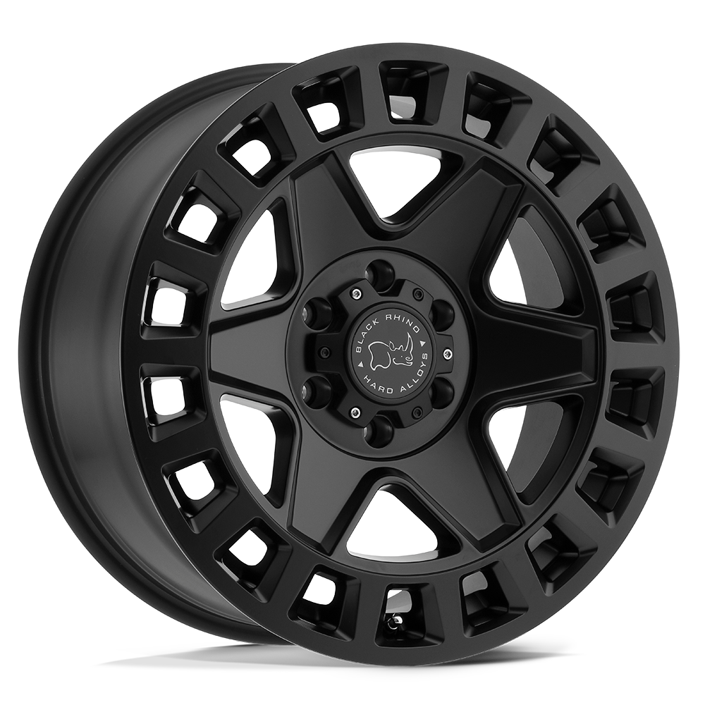 Black Rhino Hard Alloys YORK 17X9 +-12 MATTE BLACK