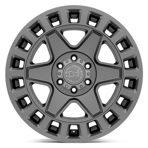 Black Rhino Hard Alloys YORK 20X9 +-12 MATTE GUNMETAL