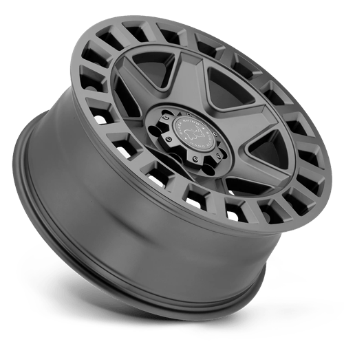 Black Rhino Hard Alloys York 17X8 +35 Matte Gunmetal