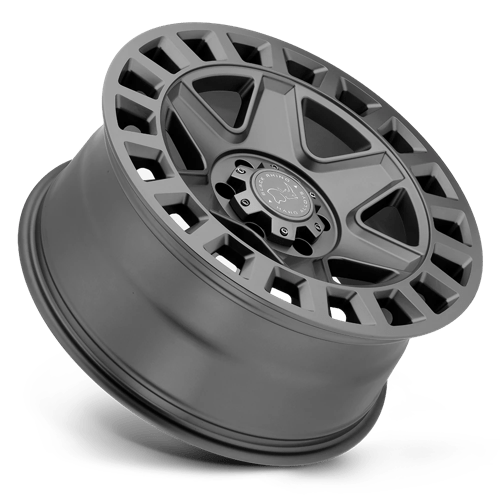 Black Rhino Hard Alloys York 17X8 +38 Matte Gunmetal