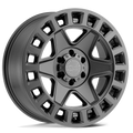 Black Rhino Hard Alloys York 17X8 +38 Matte Gunmetal