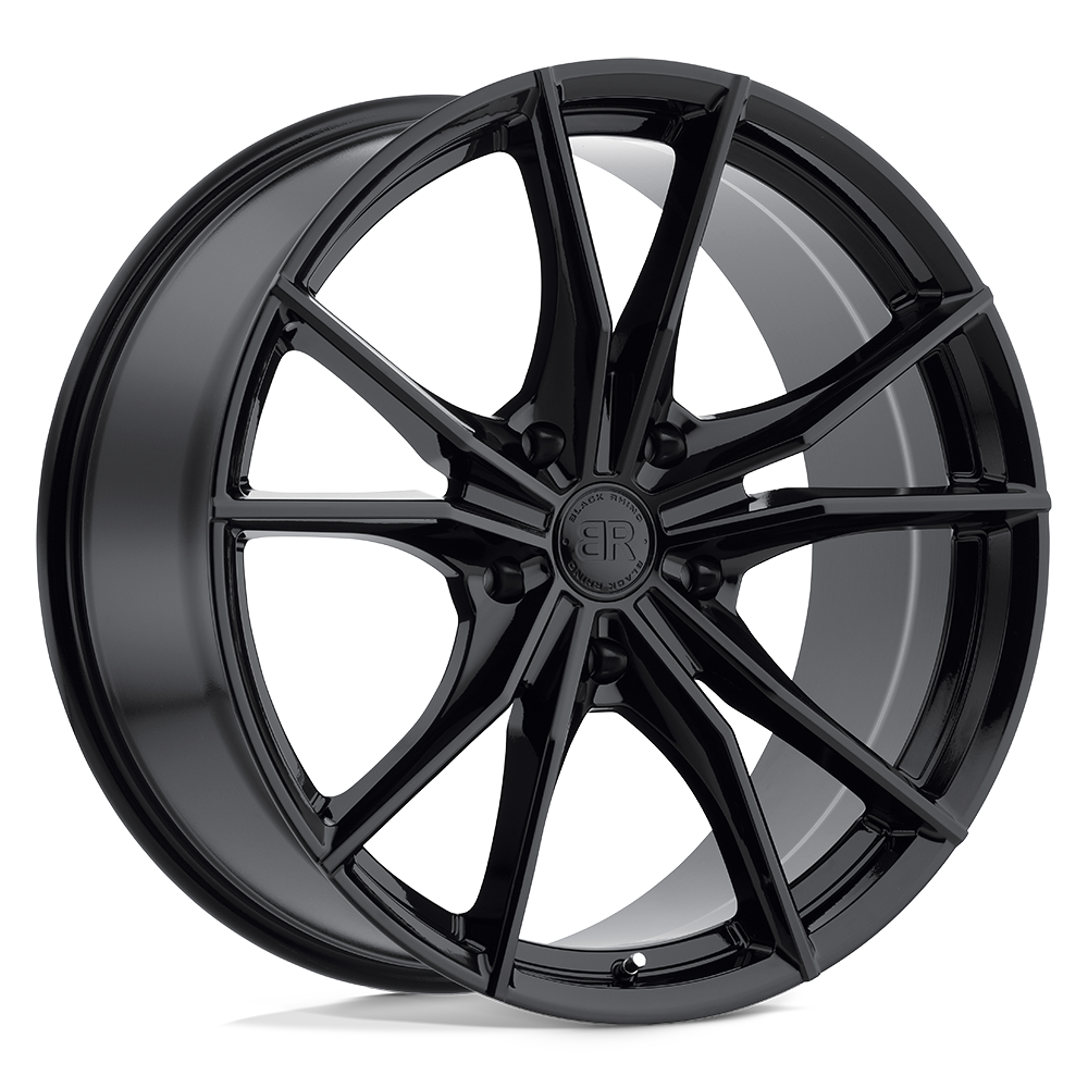 Black Rhino Hard Alloys ZION 20X9 +20 GLOSS BLACK