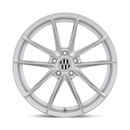Victor Equipment Zuffen 22X9.5 +50 Silver W/ Brushed Face
